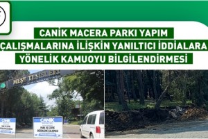 Proje Ormanlık ve Doğal Alanlar Korunarak Sürdürülmektedir